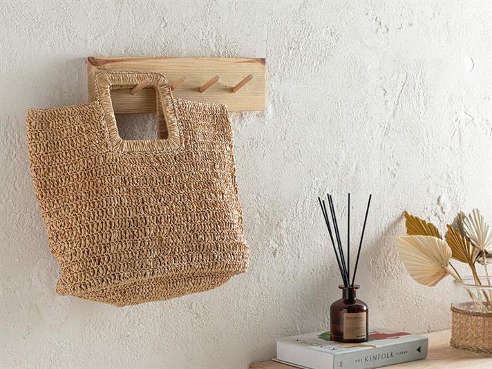 Cool Straw Geantă, Paie, 43*40 Cm, Portocaliu-Galben