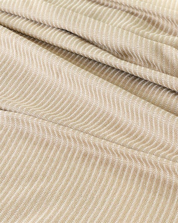 Cool Stripe Soft Touch Double Set Pătură De Vară 200x220 cm Bej