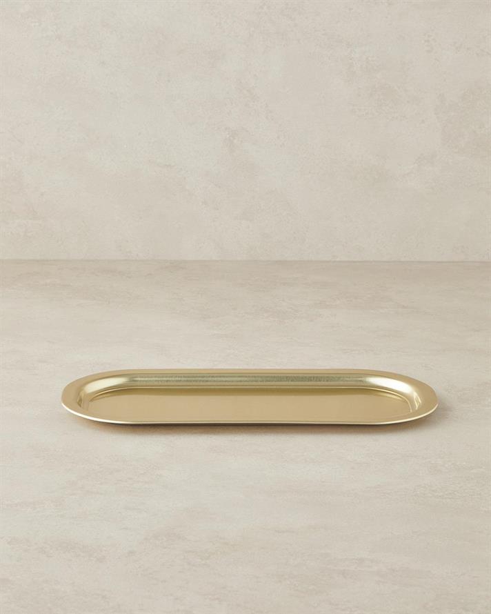 Cordie Metal Tavă 35x15 cm Gold