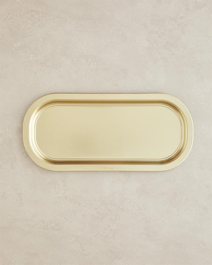 Cordie Metal Tavă 35x15 cm Gold