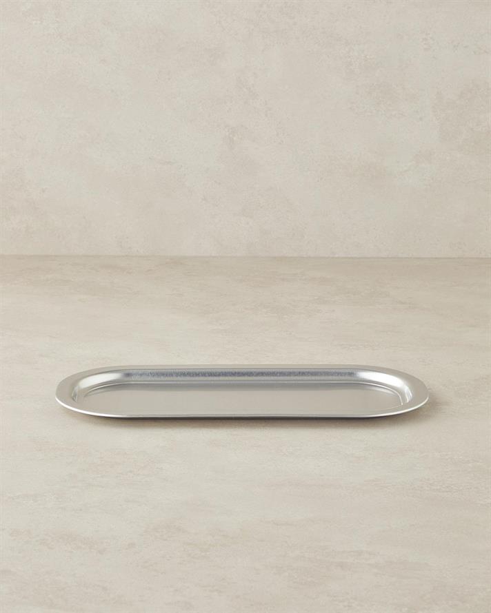 Cordie Metal Tavă 35x15 cm Silver