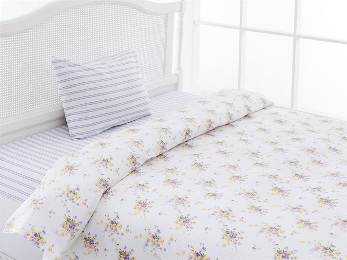 Cosmos Pentru o persoana  SET CUVERTURĂ 150x200 cm Liliac.