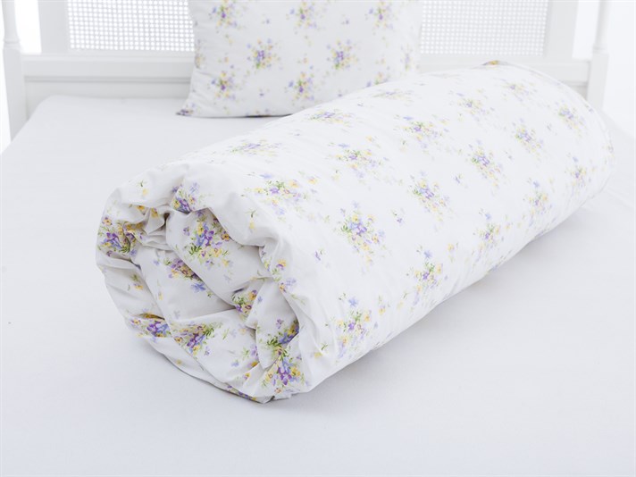 Cosmos Cu Bumbac Single Lenjerie De Pat 160x220 cm Lila