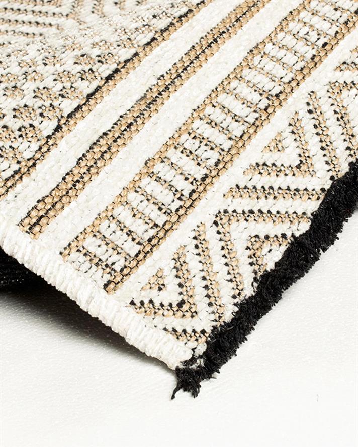 Costa Chenille-Iută Covor 80x150 cm Alb