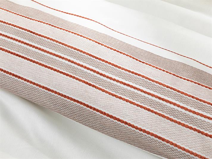 Cosy Lines Cu Fire De Chenille Vopsite Single Set Lenjerie De Pat 160x220 cm Cafeniu - Cărămiziu..