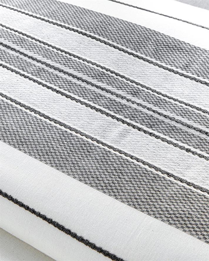 Cosy Lines Cu Fire De Chenille Vopsite Single Set Lenjerie De Pat 160x220 cm Gri-Antracit