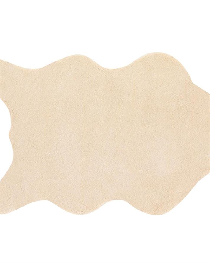 Covor blană artificială, Soft Touch, 120x180cm, acril, bej