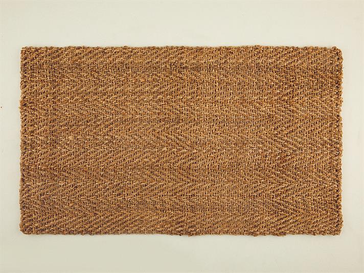 Covor decorativ, Dimaris, 75x120 cm, iută, natural