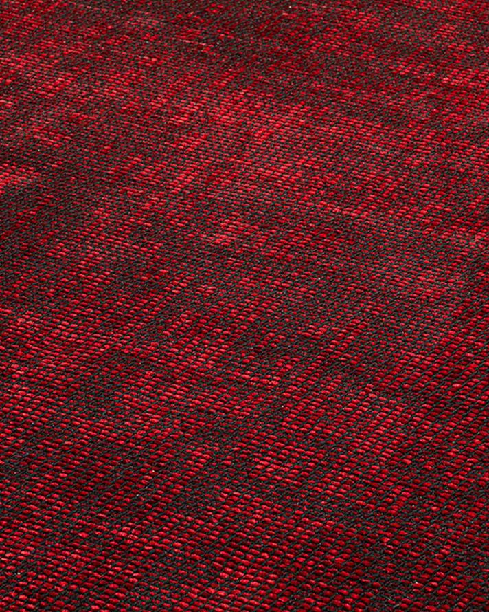 Covor țesut, Absy Zen, 80x150 cm, bumbac-poliester, roșu