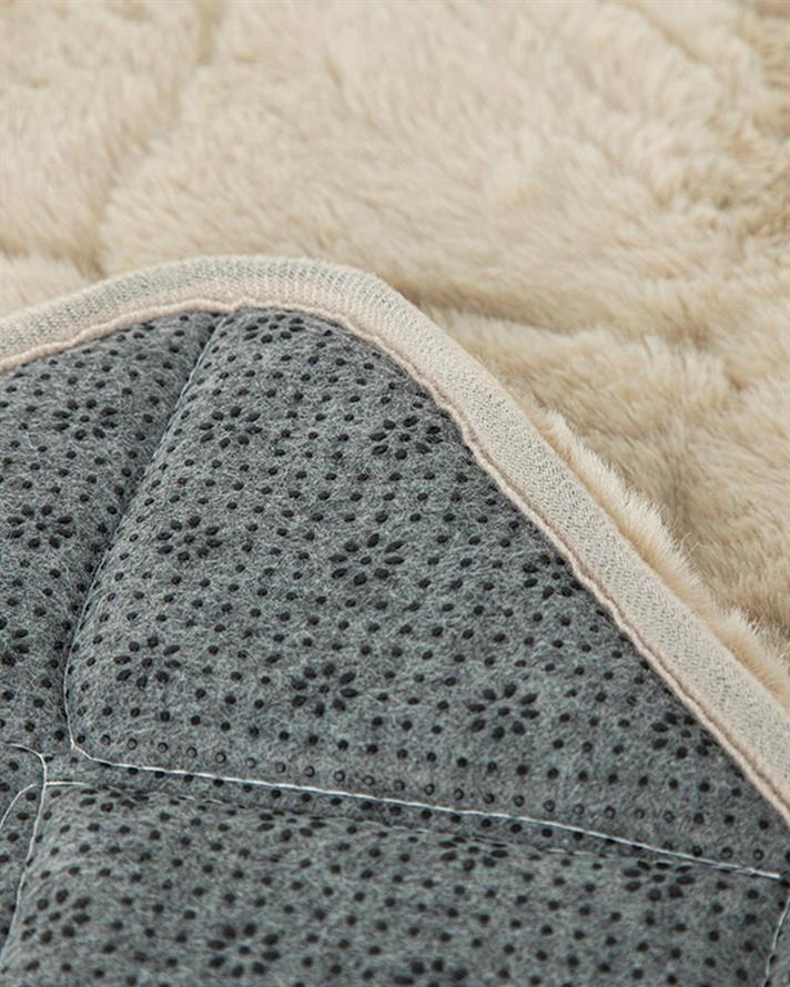 Covoraș de baie, Soft Touch, poliester, 60x90 cm, bej