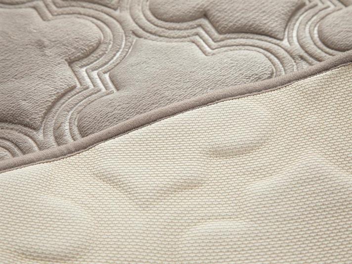 Covoraș de bucătărie antiderapant, Roxbury, poliester, 90x90 cm, bej