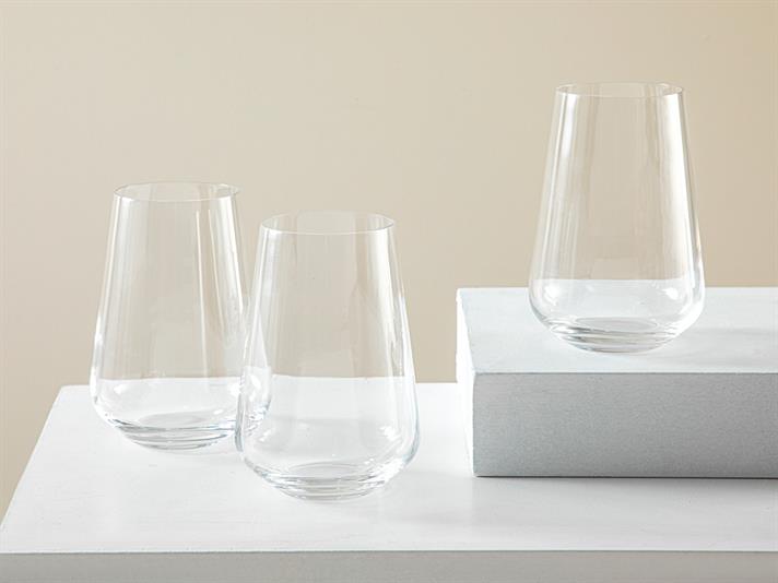 Cozza Crystal 3 Set Juice Glass 380 ml Transparent