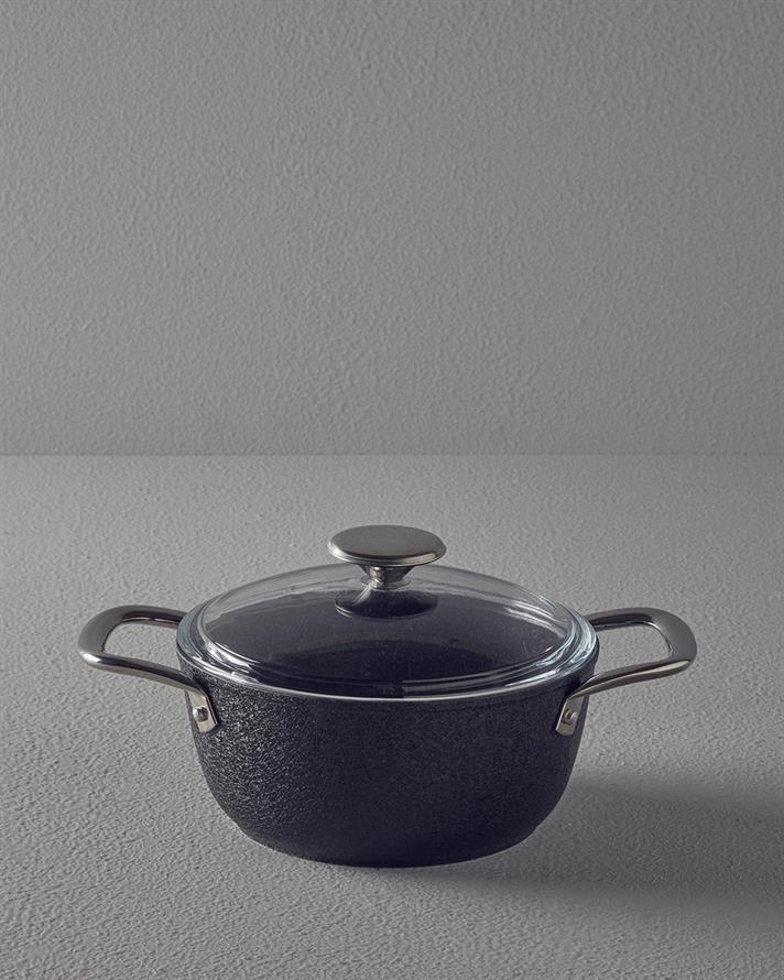 Charm Granite Deep Pan 20 cm Black