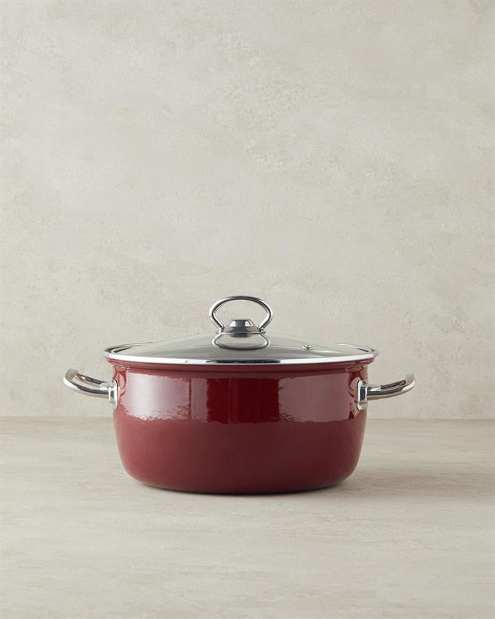 Email  CRATIȚĂ DE PRĂJIT 22 cm Roșu Claret