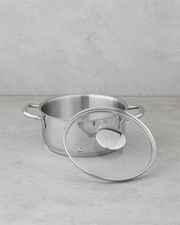 Siena Oțel Inoxidabil Cratiță 22 cm Silver