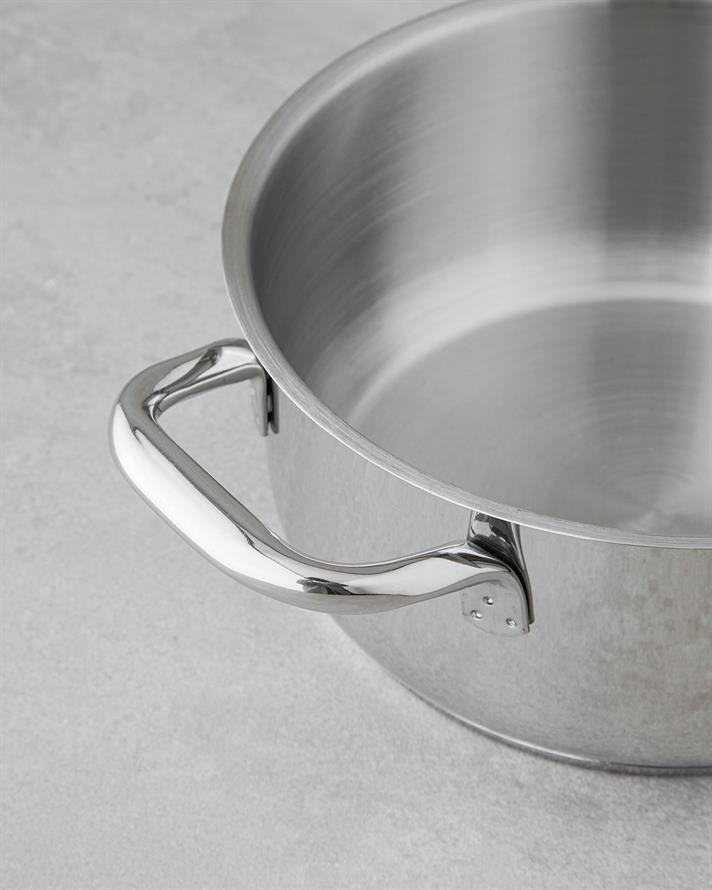 Siena Oțel Inoxidabil Cratiță 18 cm Silver