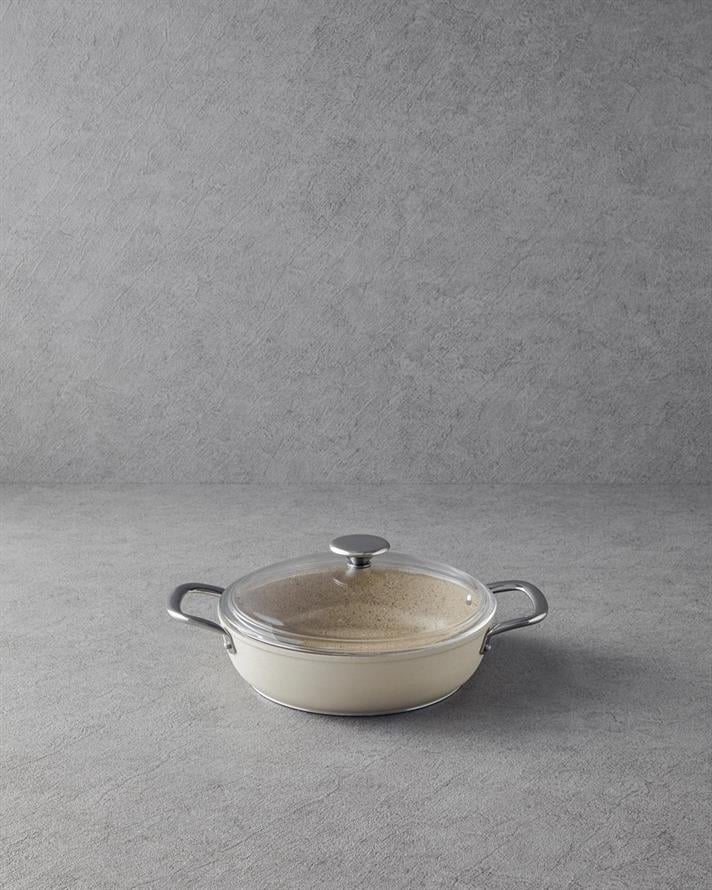 Charm Granite Pan 26 cm Beige