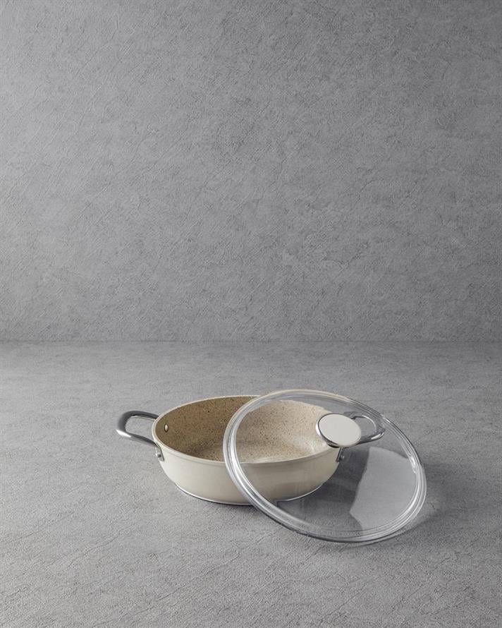 Charm Granite Pan 26 cm Beige