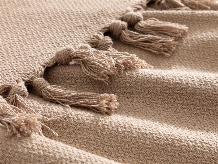 Crimped  Țesut For One Person 160x240 cm Beige