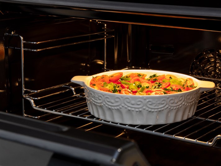 Crip Dolomite Oven Cover 20,5X25,5X5,5 cm White
