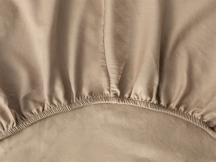 cristal Twill Mătăsos King Size Set Lenjerie De Pat 240x220 cm Gold Antic