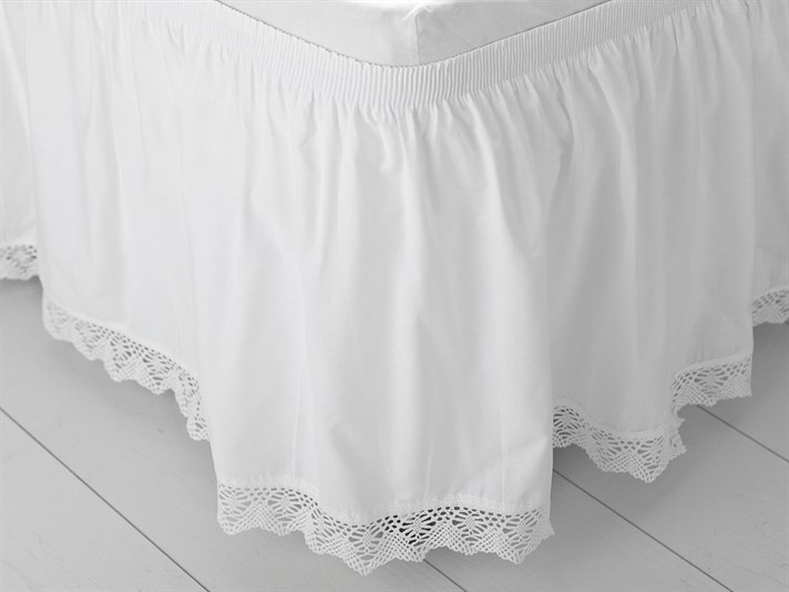 croșeta  În fagure  VOLĂNAȘ PENTRU PAT 40x800 cm White
