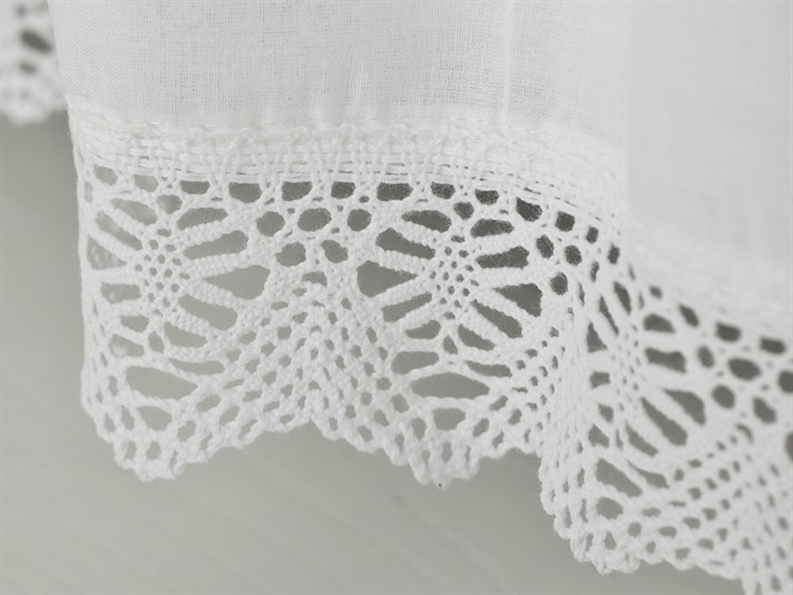croșeta  În fagure  VOLĂNAȘ PENTRU PAT 40x800 cm White