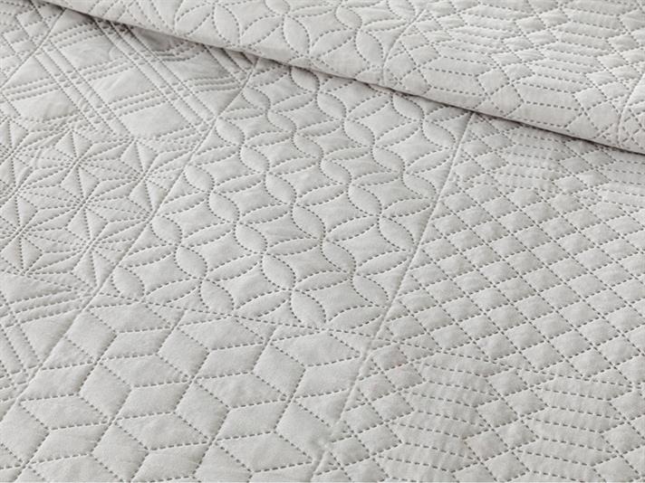Crystal Pacth Single Cuvertură Multifuncțională 160*220 Cm Gri