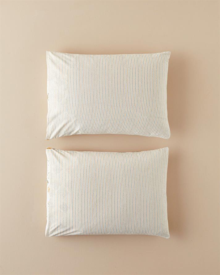 Set 2 fete de perna, Vintage Argyle, bumbac, 50x70 cm, verde-galben