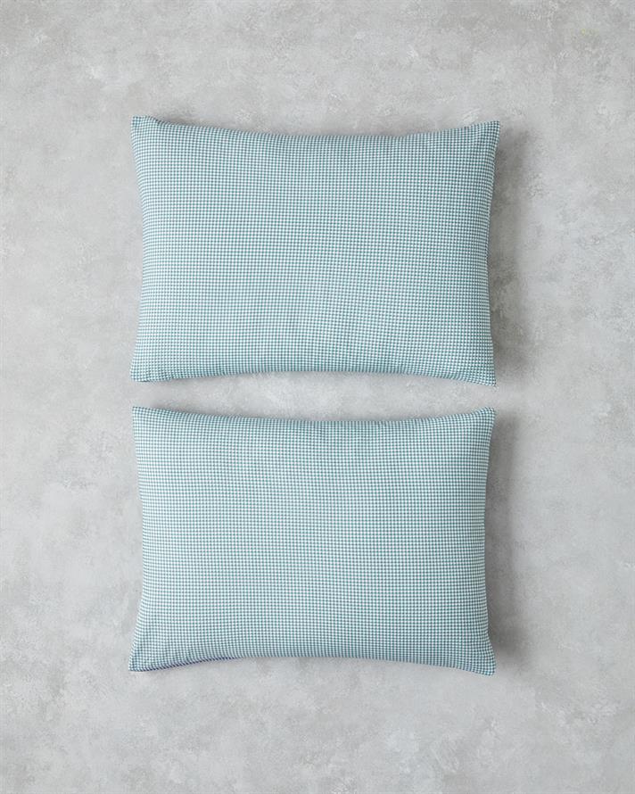 Cool Garden Cu Bumbac Cu 2 Piese Față De Pernă 50x70 cm Verde