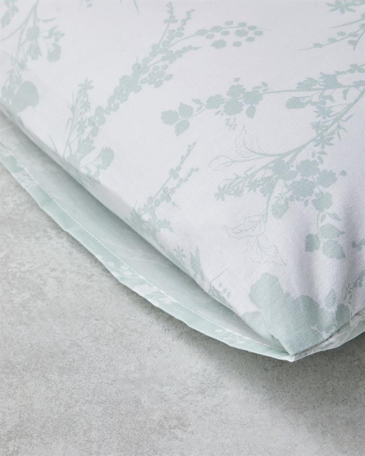 Petit Check Cu Bumbac Cu 2 Piese Față De Pernă 50x70 cm Verde - Albastru