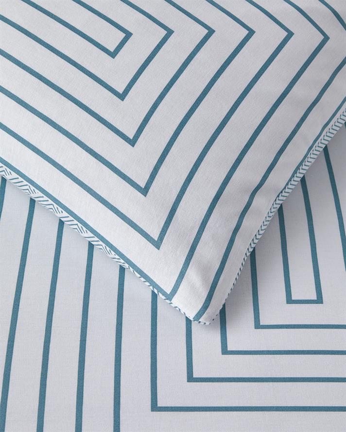 Endless Journey Cu Bumbac Double Set Lenjerie De Pat 200x220 cm Seledon Închis