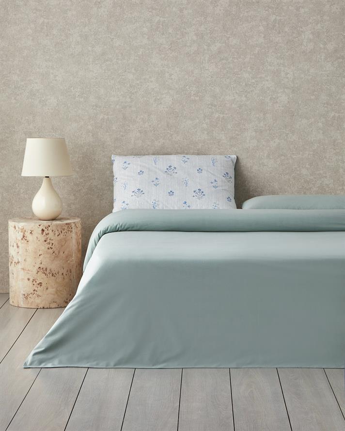 Cu Bumbac Double Set Lenjerie De Pat 200x220 cm Verde