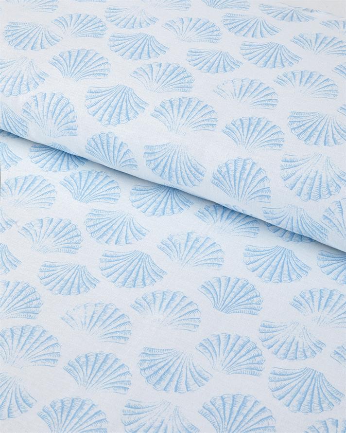 Cu Bumbac Double Set Lenjerie De Pat 200x220 cm Albastru