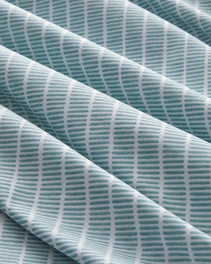 Linear Harmony Cu Bumbac Double Set Lenjerie De Pat 200x220 cm Verde