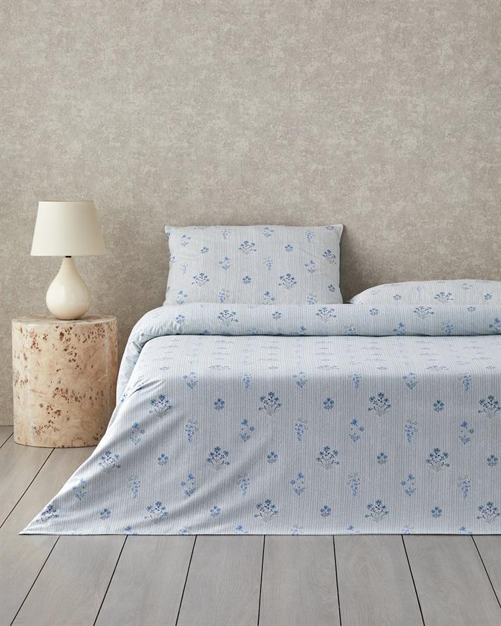 Cu Bumbac Double Set Lenjerie De Pat 200x220 cm Verde