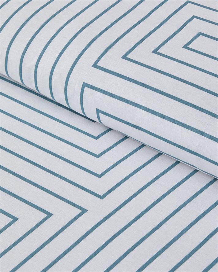 Endless Journey Cu Bumbac Double Set Lenjerie De Pat 200x220 cm Seledon Închis