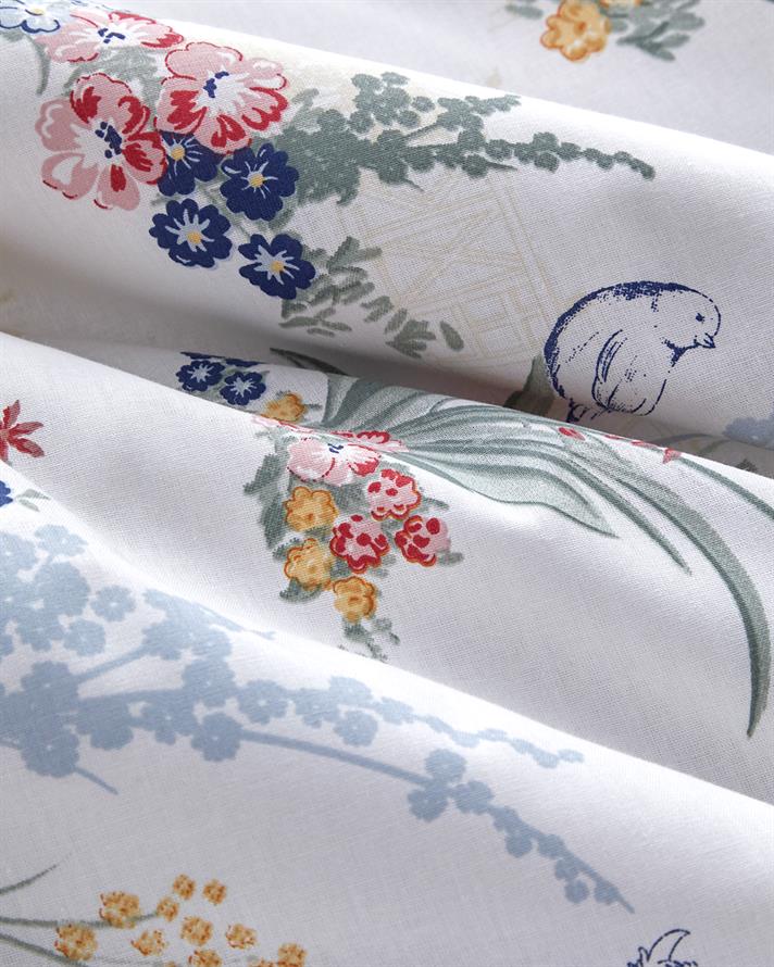 Flower Dance Cu Bumbac Double Set Lenjerie De Pat 200x220 cm Roz - Bej