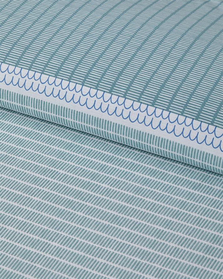 Linear Harmony Cu Bumbac Double Set Lenjerie De Pat 200x220 cm Verde