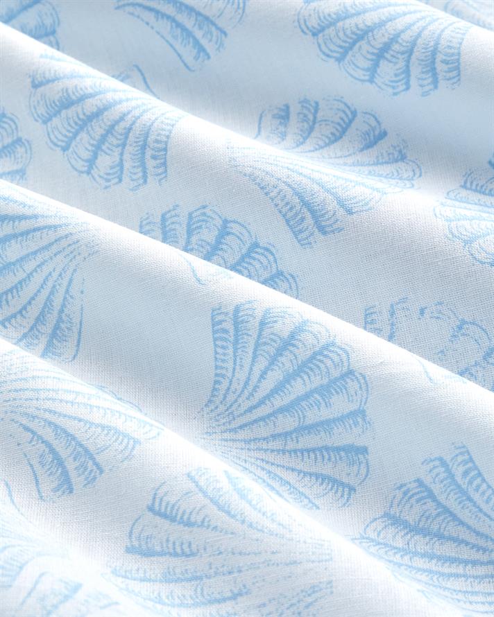 Cu Bumbac Double Set Lenjerie De Pat 200x220 cm Albastru