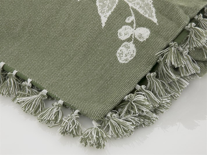 Curtea secretă Acril Persoană dublă  SET CUVERTURĂ DE PAT 240x260 cm Mint-lilac-roz