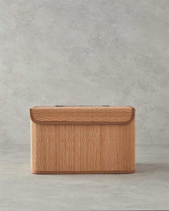 Cutie depozitare, Gina, bambus, 36x27x22 cm, maro