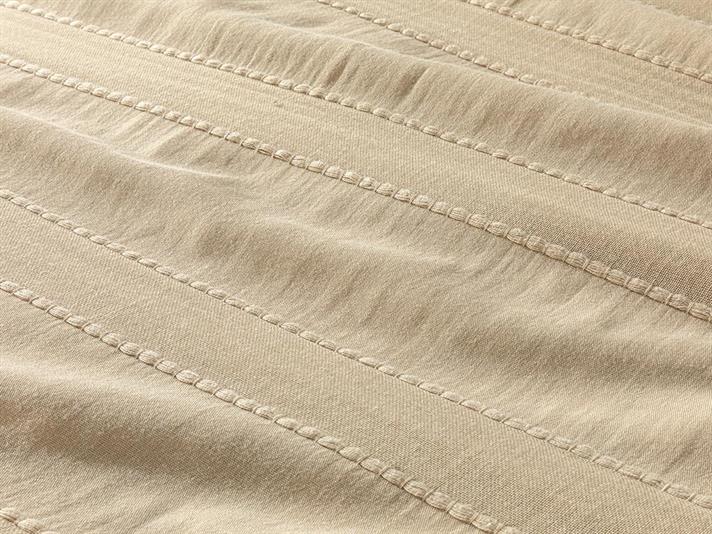 Cuvertură pat, pentru o persoană, Essence, bumbac, 160x240 cm, Bej