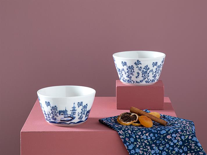 Dainty Views # Set 2 11 cm Albastru inchis