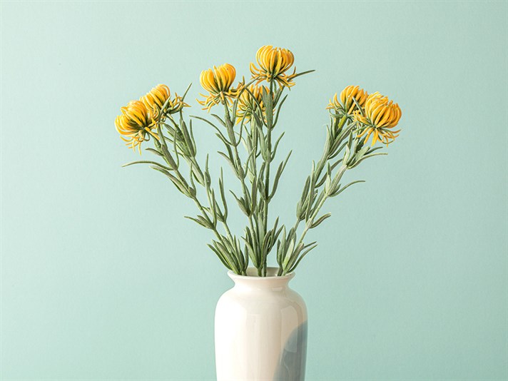Daisy Dream Artificial Flower - One Pc 35 cm Yellow