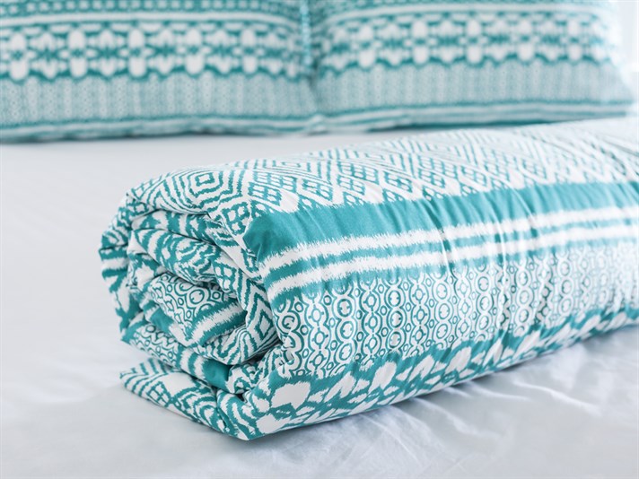 Dalia Cu Bumbac Single Lenjerie De Pat 160x220 cm Verde