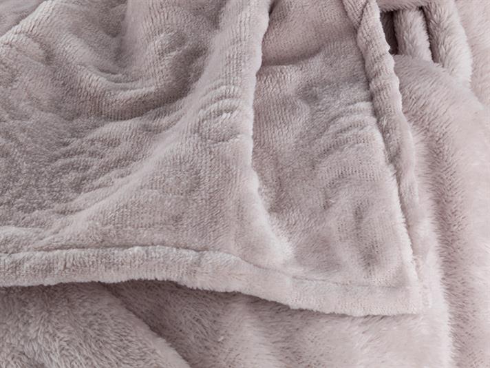 damasc Ultrasoft Single Pătură 150x200 cm Piatră Deschisă