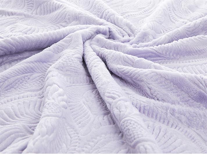 damasc  Ultrasoft For One Person  PĂTURĂ 150x200 cm Lilac.