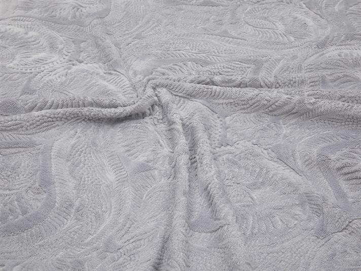 damasc  Ultrasoft For One Person  PĂTURĂ 150x200 cm Gri.