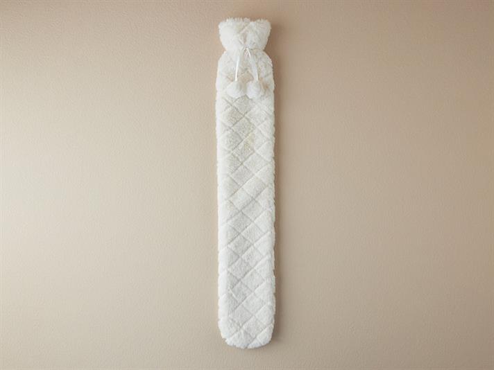 Perna pentru apa calda, Danny, poliester, 72x12 cm, ecru